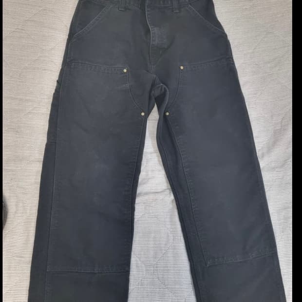 칼하트윕 더블니 자켓 블랙 30x32