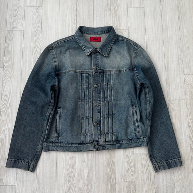 424 데님 자켓 인디고 50