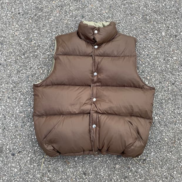아웃스탠딩 리버시블 패딩 베스트 m
