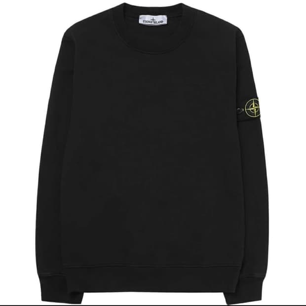 [XL]스톤아일랜드 맨투맨 블랙