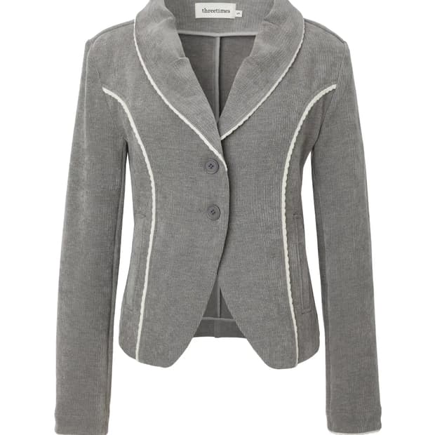 threetimes 쓰리타임즈 Dana trim jacket