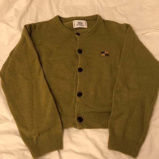 mmlg 올리브 가디건 (os)