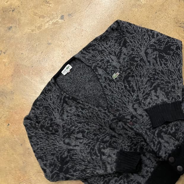 [정품/100] 라코스테 빈티지 가디건 b19