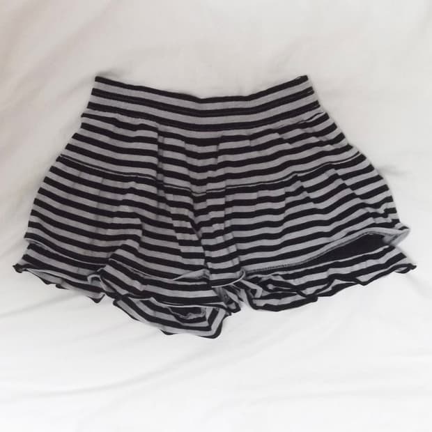 일본 빈티지 핑크라떼 스트라이프 스커트스카판 갸루 히메갸루 쇼콜라 로걀