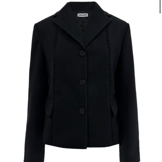 체메씨 보우자켓 블랙1사이즈