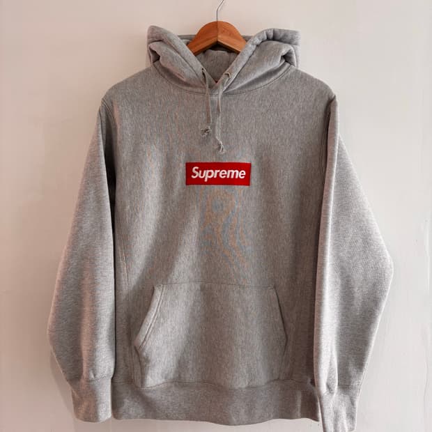 Supreme boxlogo gray/red