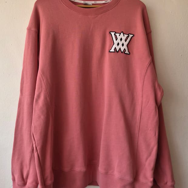 어뉴골프 남성 긴팔맨투맨티셔츠
