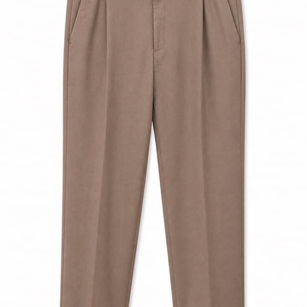 노이어 투턱 와이드 슬랙스 팬츠 52