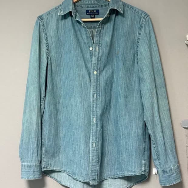 폴로랄프로렌 데님 셔츠 주니어 XL