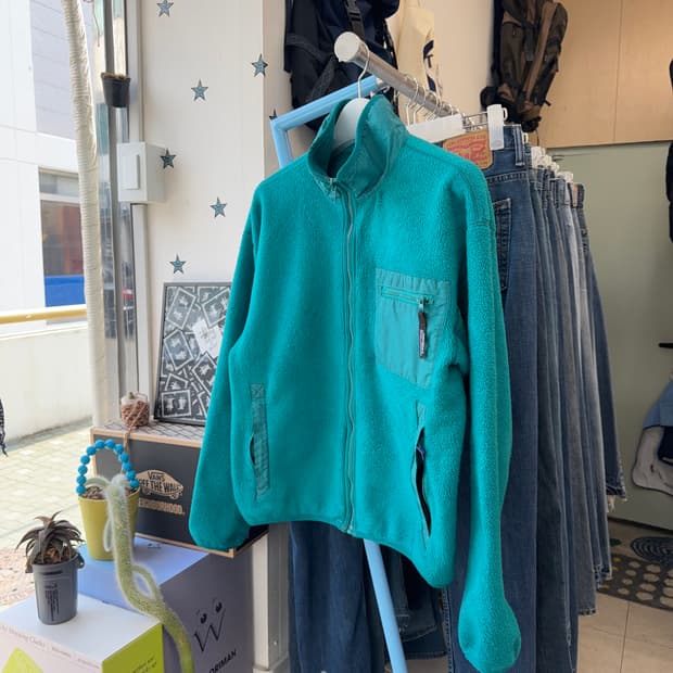 90s Patagonia synchilla fleece jacket