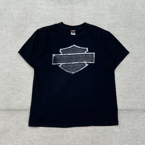 USA 할리데이비슨 프린팅반팔티 r3078