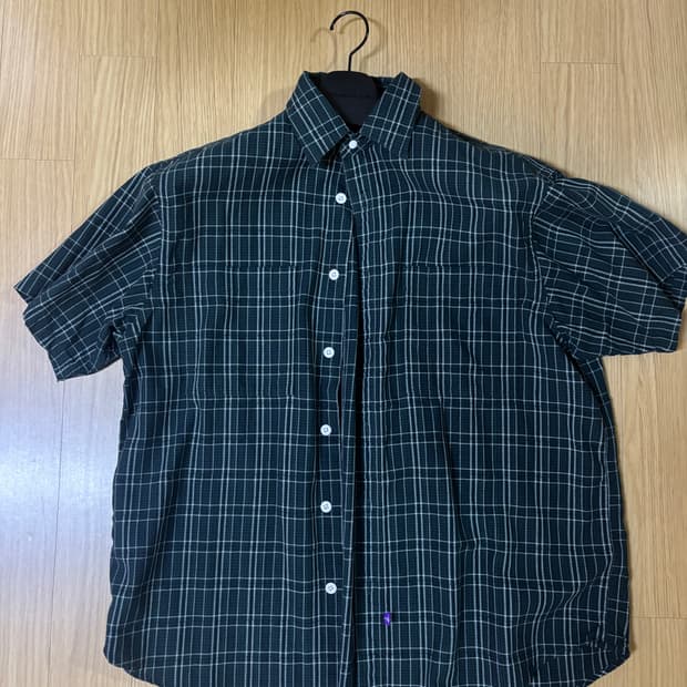 nanamica x the northfacepurplelabel 반팔셔츠