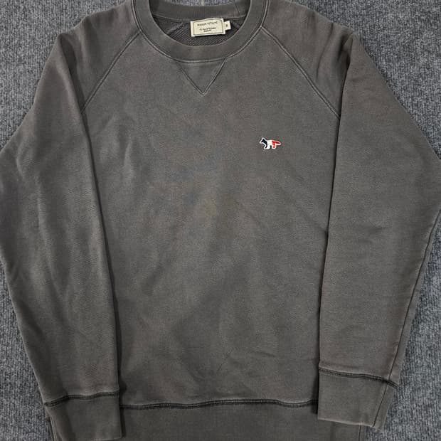 메종키츠네 폭스 헤드 패치 맨투맨 급처