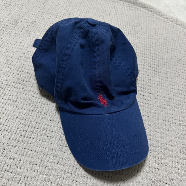 폴로 모자 네이비