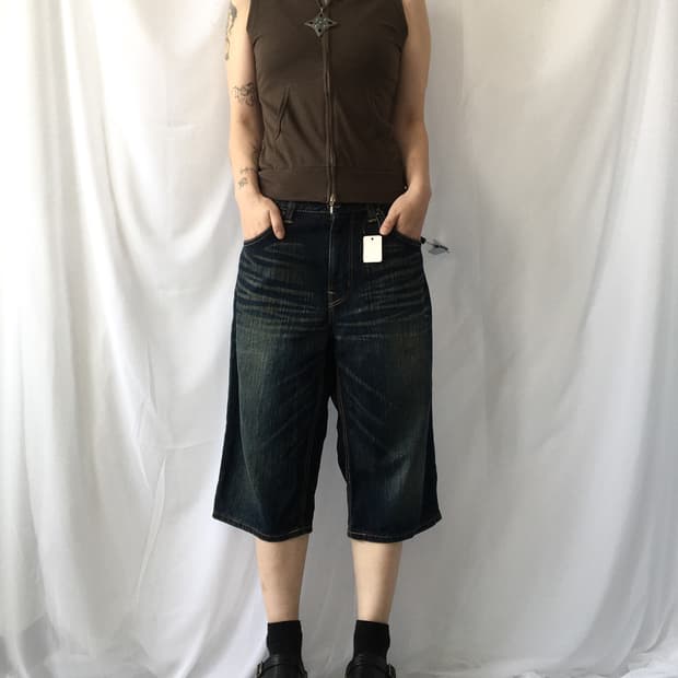 Brown hood vest
