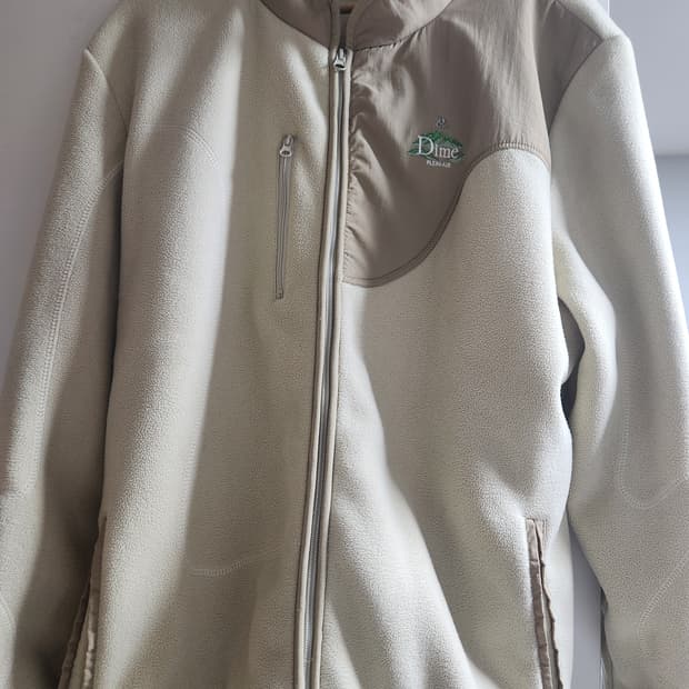 다임 플리스 후리스 xl 베이지