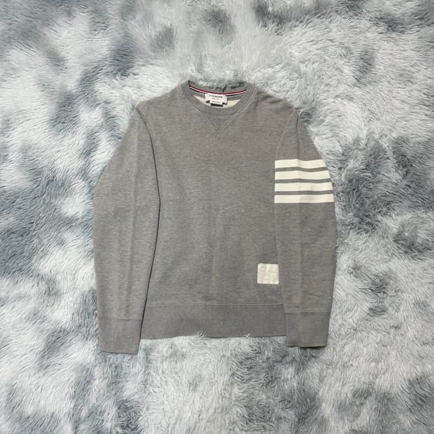 [3 Size] 톰브라운 4선 맨투맨