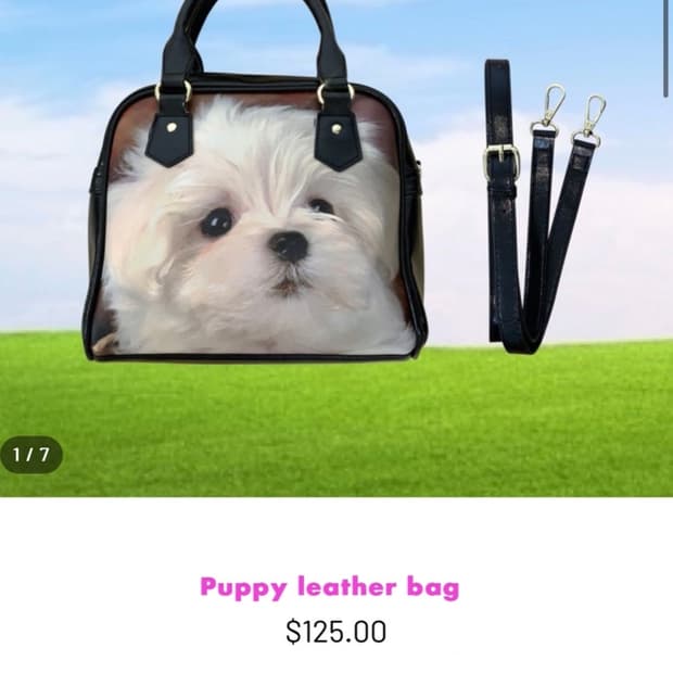 구해요 ) 허자보이 퍼피 레더백