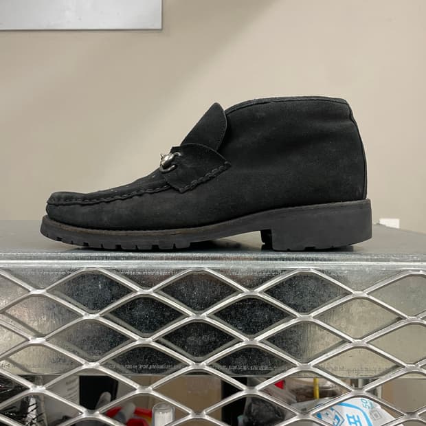 구찌 앵클 부츠 홀스빗 블랙 42 (gr-4288)