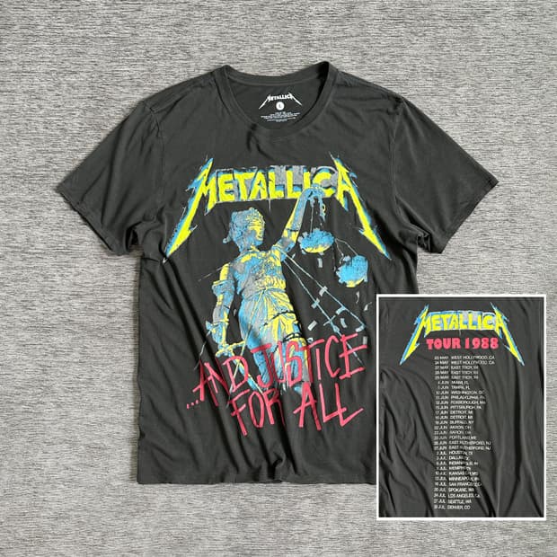 Metallica ...and justice for all 반팔티