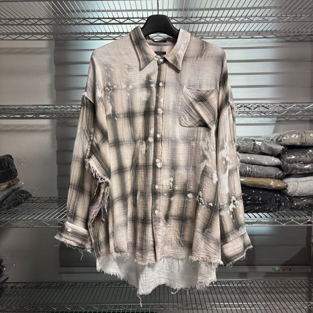 M) R13 알써티 블리치 셔츠