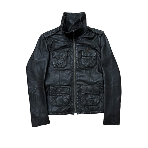 슈퍼드라이 가죽자켓