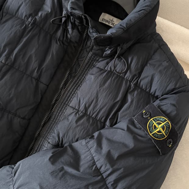 (정품) 스톤아일랜드 크링클랩스 다크네이비 S