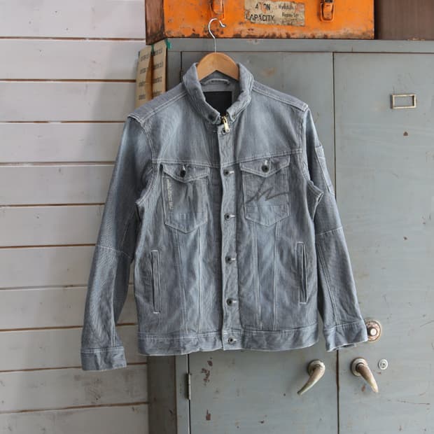 (착용컷) I'Z FRONTIER 히코리 워크 자켓 (98-100)