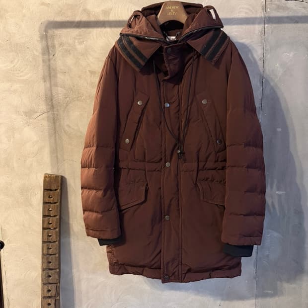 시피컴퍼니 구스다운 패딩 코트 100