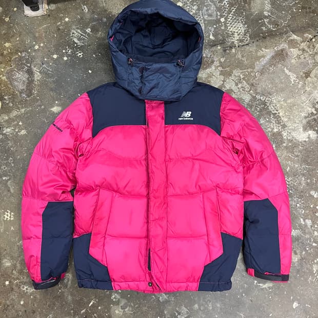 55) 뉴발란스 덕다운 패딩점퍼 오리털 패딩