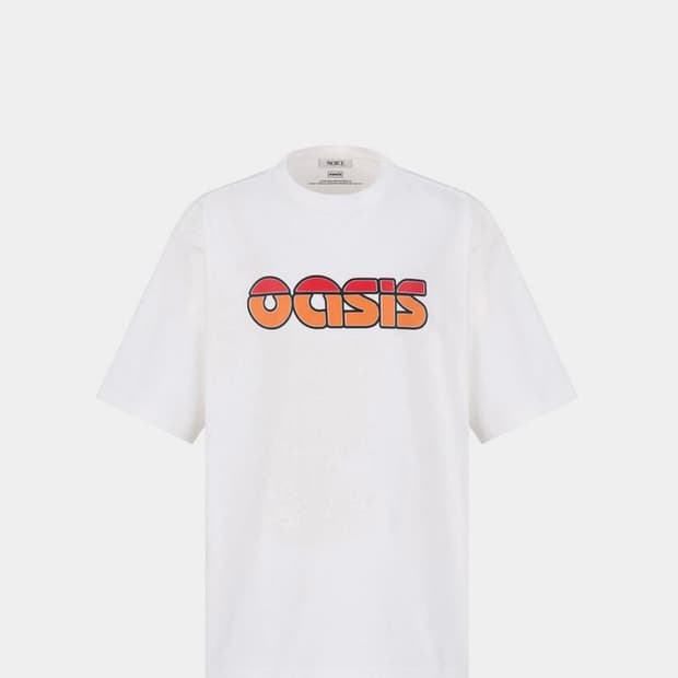 NOICE X OASIS 로고 티셔츠 S 사이즈 (새상품/ 당일배송)
