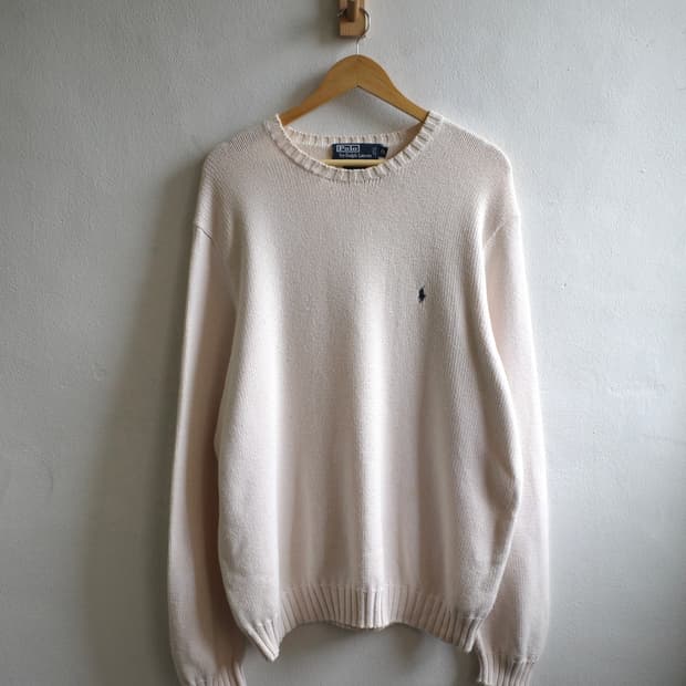 폴로 코튼 니트