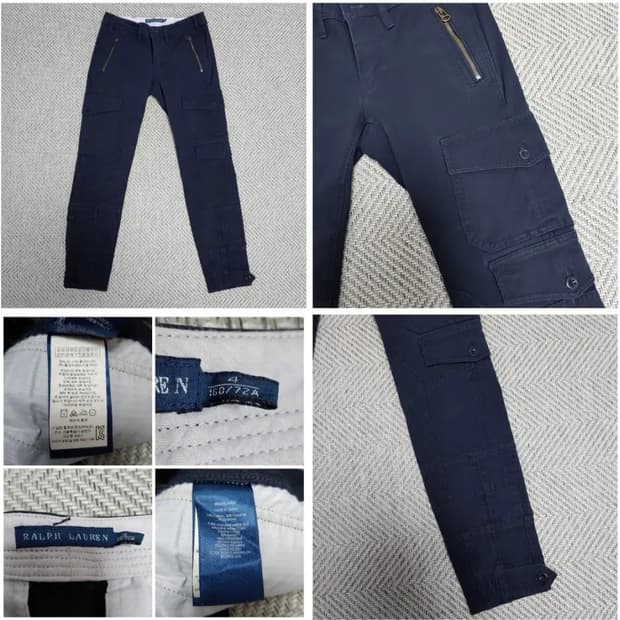 폴로 랄프로렌 카고 팬츠 / 네이비 / 디자인 굿 / (27~28)