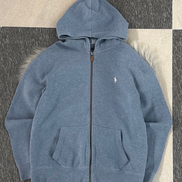 폴로 랄프로렌 멜란지스카이 후드집업