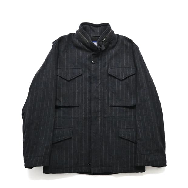Junya watanabe M-65 stripe wool jacket