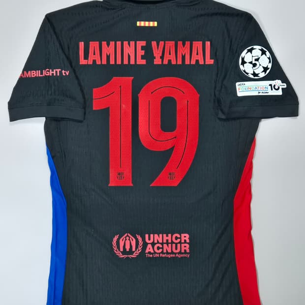 24-25 바르셀로나 어웨이 라민 아말 유니폼 L사이즈