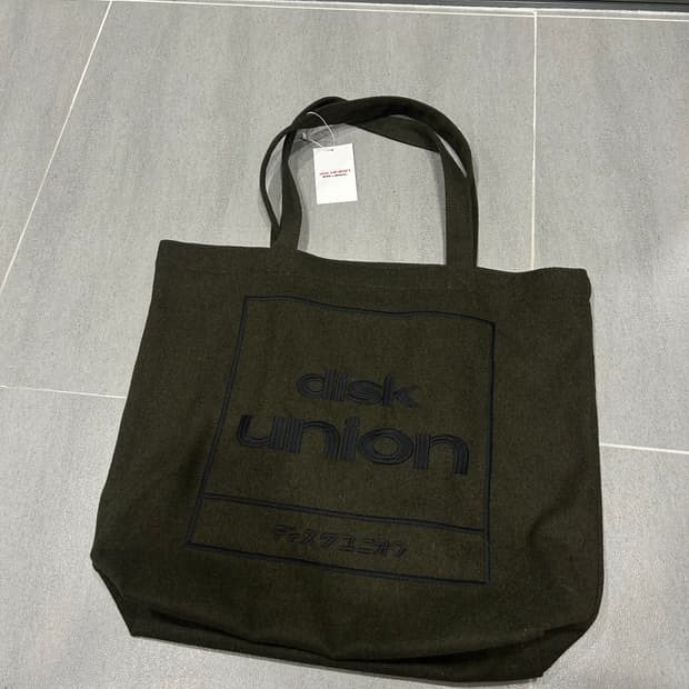 유니온디스크 uniondisk 토트백 올리브