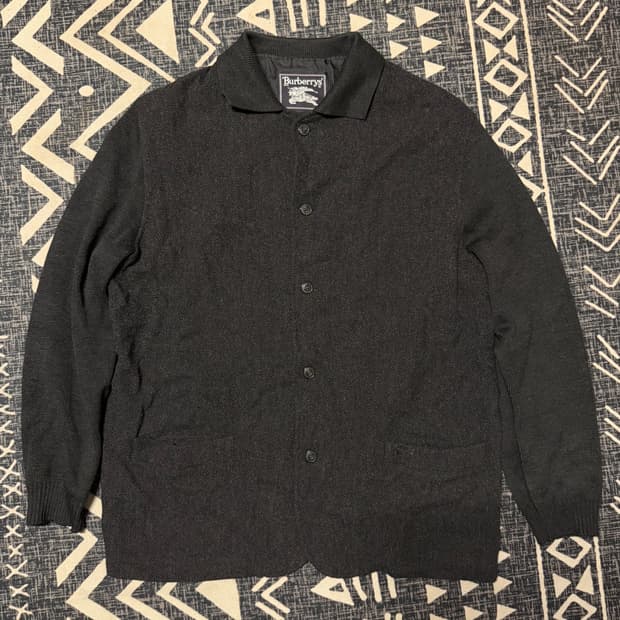 빈티지 버버리 울 자켓