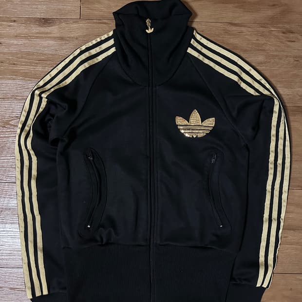 아디다스 Glitter TT 트랙탑 블랙 90 판매