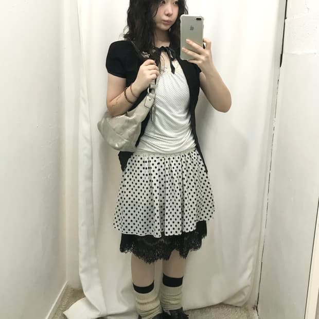 레트로 오레오 도트 코디 세트 🤍
