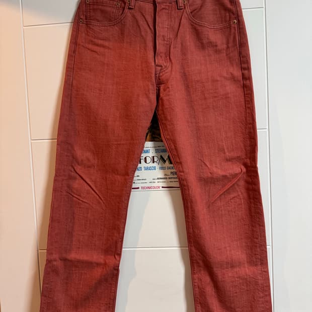 화이트 오크 콘밀 데님 리바이스 501 / 32x 32