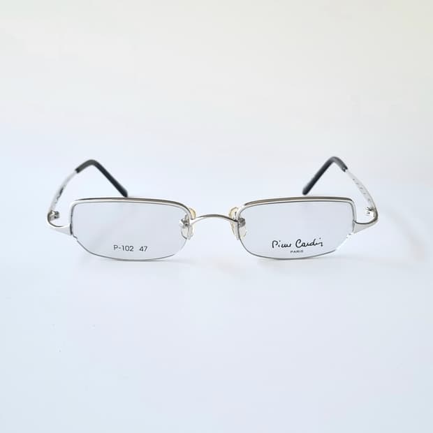 데드스탁 피에르 가르뎅 정품 하프 프레임 안경테  626