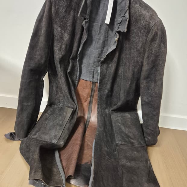 Maurizio Altieri 홀스 레더 코트