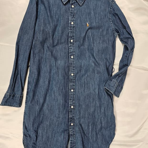 폴로데님원피스