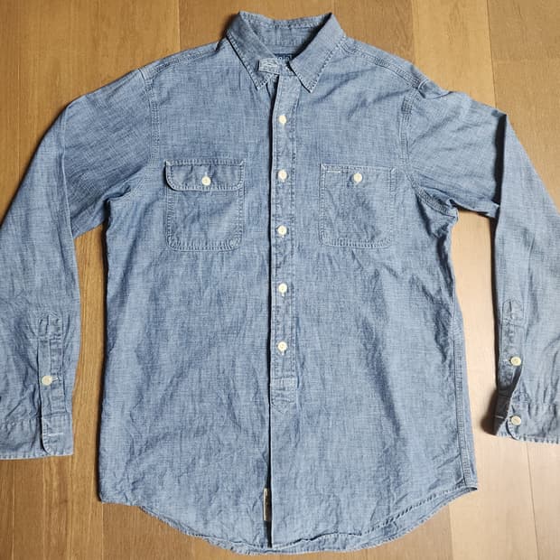 폴로 랄프로렌 샴브레이 데님셔츠(M)