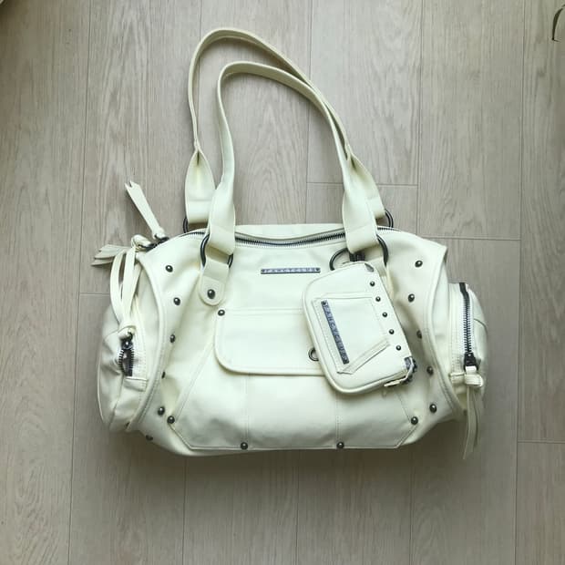 fancyclub veil stud wallet + bag