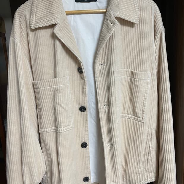 [S] IRO 이로 코듀로이 셔츠 자켓 아이보리