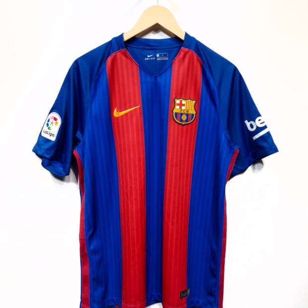 나이키 16-17 바르셀로나 홈 유니폼 어센틱_M
