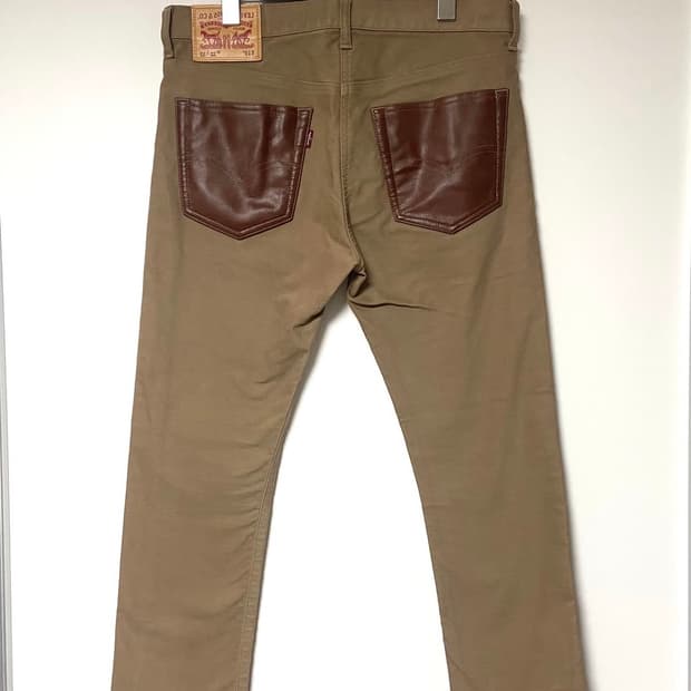 준야와타나베 X 리바이스 510 pants