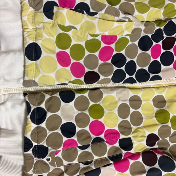 아디다스 도트 나일론 집업 윈드 브레이커